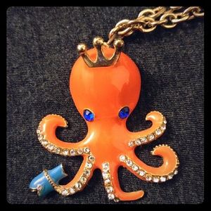 Betsey Johnson King Octopus Necklace!